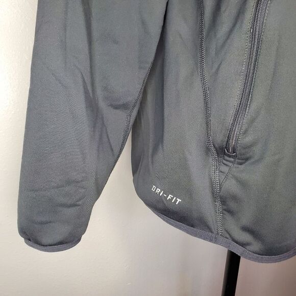 Nike Mens Gray Full-Zip Jacket Size M - Picture 5 of 11